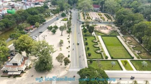 暹粒为元旦做准备,38 条道路即将完工-柬之窗