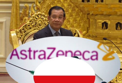 波兰政府向柬埔寨捐助30 万剂新冠阿斯利康疫苗-柬之窗