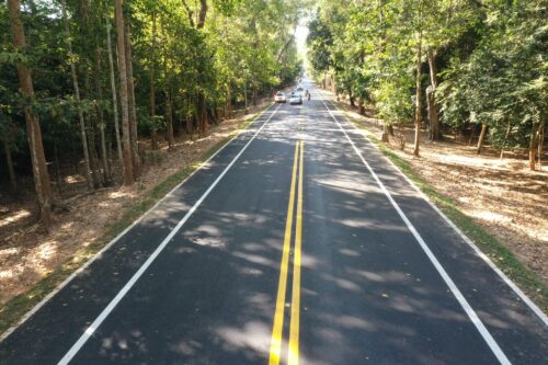 暹粒38条道路竣工 仅剩美化和清洁-柬之窗