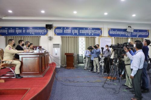 金界门前抗议示威是一起有组织有援助的非法活动,主谋被抓-柬之窗