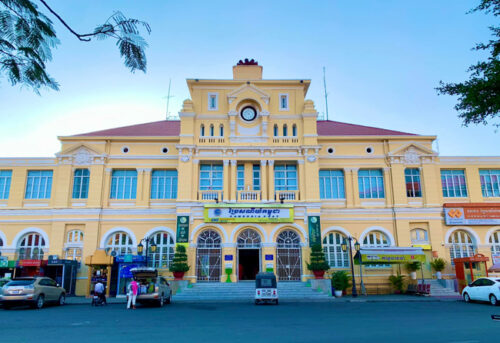 柬埔寨邮政大楼,迄今为止已有127年历史-柬之窗