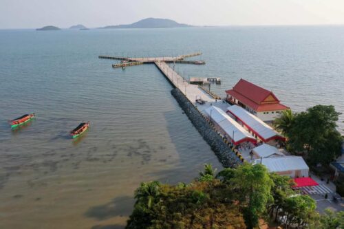 白马省兔子岛旅游港口正式启用-柬之窗