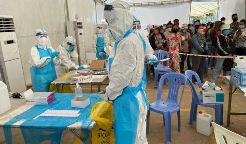 金界的抗议者又发现 29 例新冠病例-柬之窗