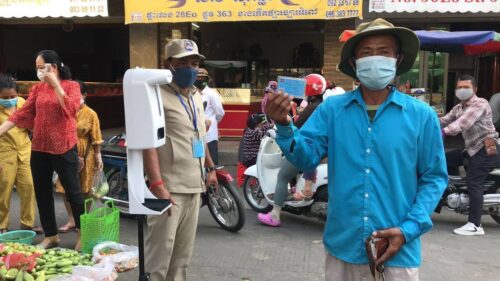 金边市府加强市场防疫管理,不遵守措施将不准进入市场-柬之窗
