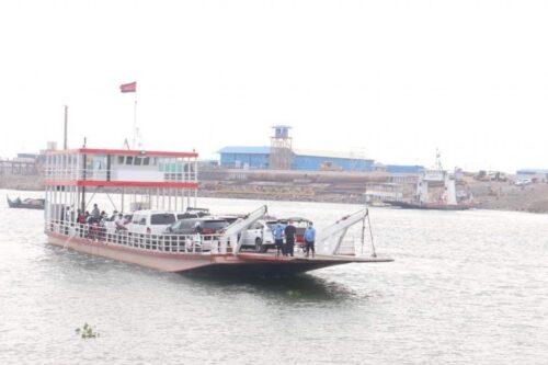 金边市钻石岛至诺拉岛渡轮启用 缓解铁桥头交通压力-柬之窗