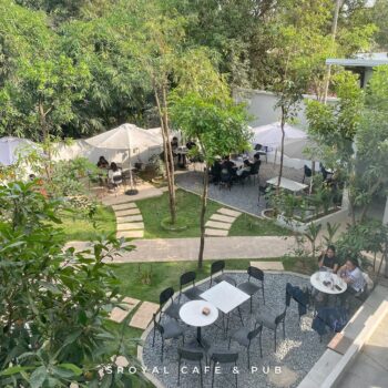 我在大树下喝咖啡Sroyal Café & Pub-柬之窗