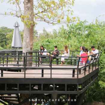 我在大树下喝咖啡Sroyal Café & Pub-柬之窗