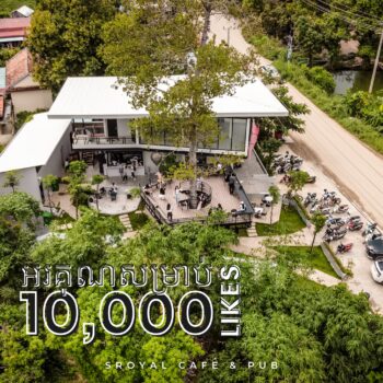 我在大树下喝咖啡Sroyal Café & Pub-柬之窗