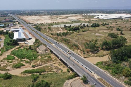 中国援柬3号国道“金边-贡布”明早举行通车典礼-柬之窗