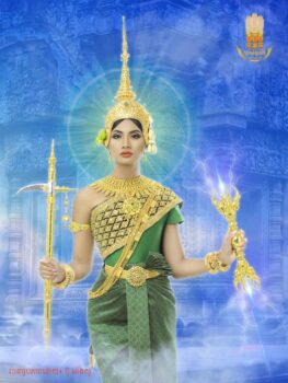 拼图,那些扮演柬埔寨新年仙女的明星们-柬之窗