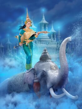 拼图，那些扮演柬埔寨新年仙女的明星们-柬之窗