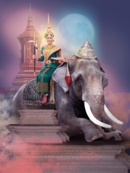 拼图,那些扮演柬埔寨新年仙女的明星们-柬之窗