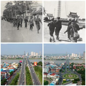 47年前后金边对比图,人们被迫离开与开心的返程-柬之窗