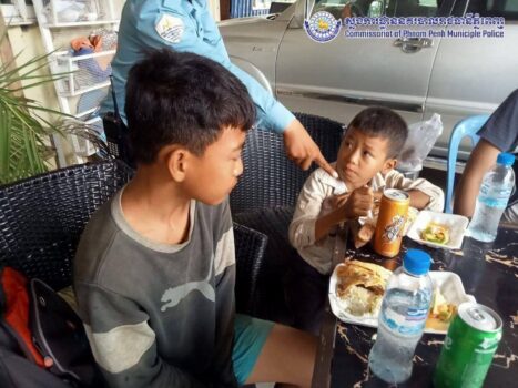 暹粒失踪的两名儿童在钻石岛找到-柬之窗