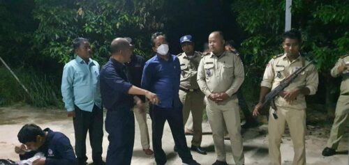 实居省制毒窝点逮捕5名中国人-柬之窗