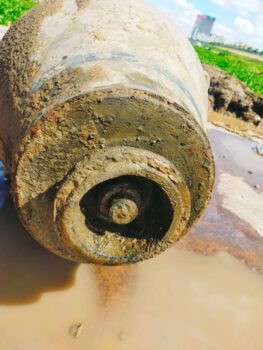 金边索卡酒店附近惊现1吨重未爆战时炸弹-柬之窗