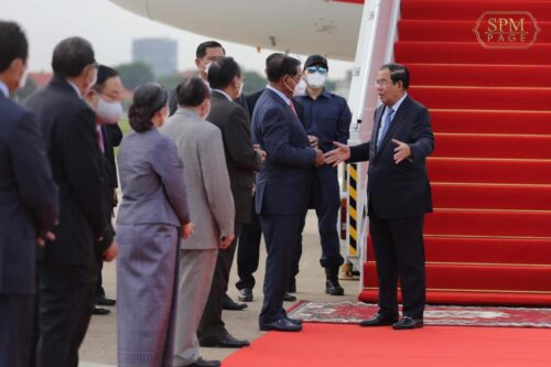 洪森率团顺利返回柬埔寨-柬之窗