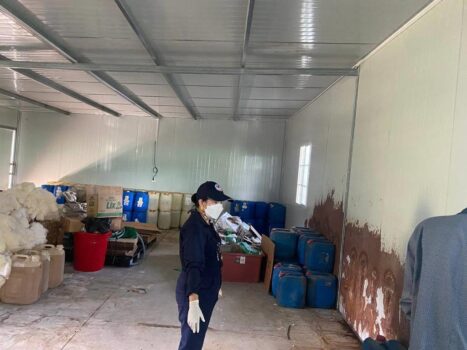 捣毁制毒工厂缴获1.4吨毒品与11吨原料-柬之窗