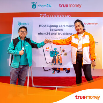 NHAM24外卖和 TrueMoney达成支付战略合作-柬之窗