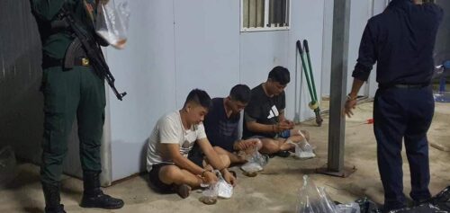 实居省制毒窝点逮捕5名中国人-柬之窗