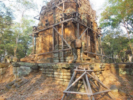 柬币5万瑞尔的大象图案出自这里...仅存一尊-柬之窗