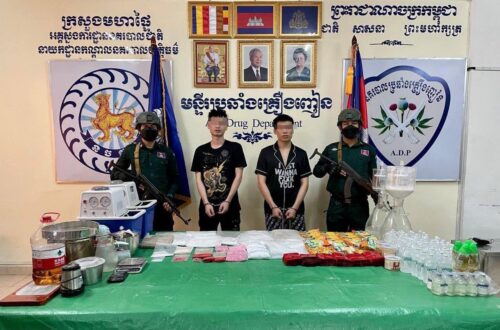 逮捕3名中国人,缴获100公斤毒品用品-柬之窗