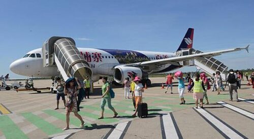 近期调增自柬赴华直航航班将从每周2班增至4班，审发蓝色健康码-柬之窗