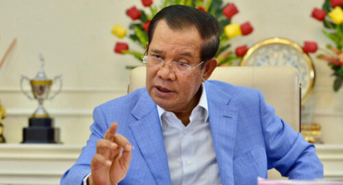 洪森：希望政党共同接受选举结果，选民要禁酒戴口罩-柬之窗