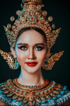 2022年国际女王柬埔寨代表国服-柬之窗