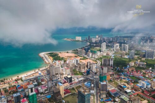 来自柬埔寨摄影师Mardy Suong的一组西港航拍图-柬之窗