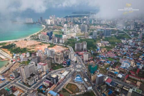 来自柬埔寨摄影师Mardy Suong的一组西港航拍图-柬之窗